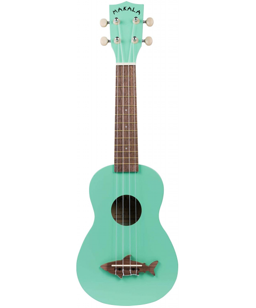 Kala MK-SS/GRN - Ukulele soprano Shark - Surf Green - c/borsa