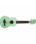 Kala MK-SS/GRN - Ukulele soprano Shark - Surf Green - c/borsa