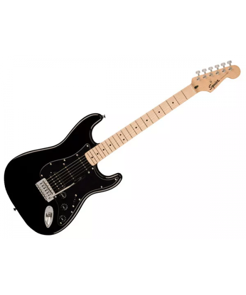 Fender squier sonic stratocaster hss mn black 