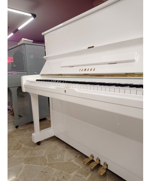 PIANOFORTE VERTICALE YAMAHA U1 BIANCO LUCIDO