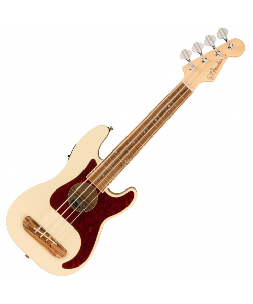 FENDER FULLERTON PRECISION BASS UKE WN OLYMPIC WHITE