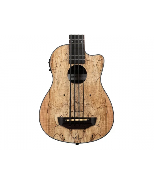 Kala Ubass-Sp-Mapl-Station - U-Bass Spalted Maple Electrified - c / bag