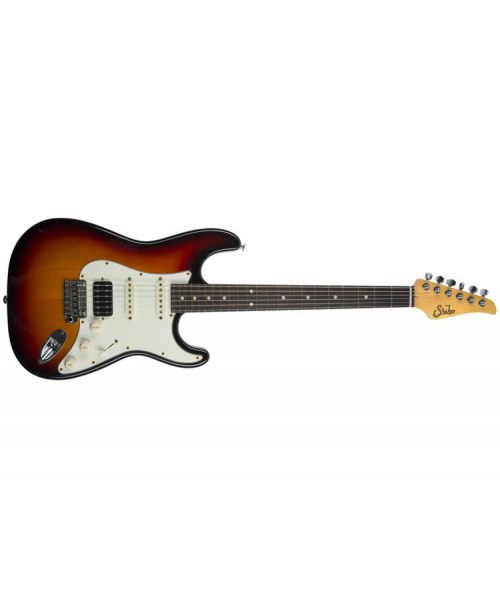 SUHR CLASSIC S ANTIQUE 3 TONE BURST RW HSS