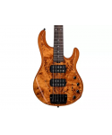 STERLING BY MUSIC MAN STINGRAY RAY35HH POPLAR BURL TOP AMBER