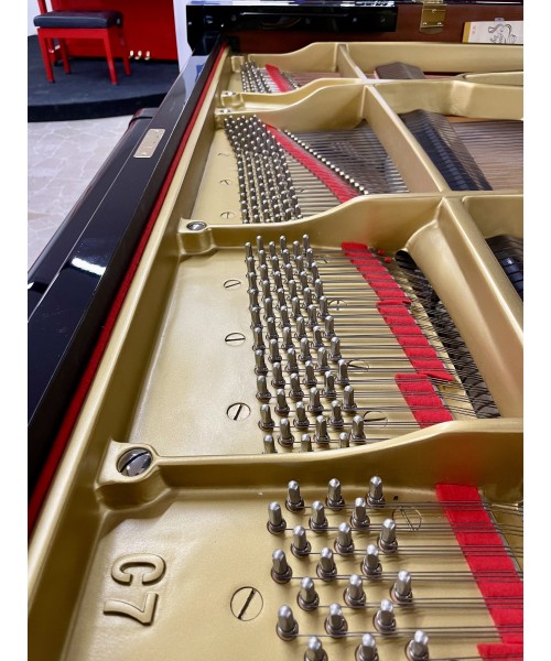 PIANOFORTE MEZZA CODA YAMAHA MOD. C7 NERO LUCIDO