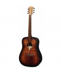 LAG - T70D-B&B CHITARRA ACUSTICA DREADNOUGHT BLACK & BROWN