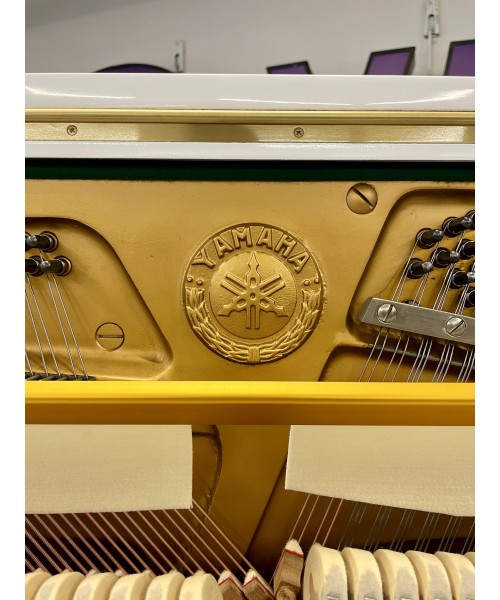 PIANOFORTE VERTICALE YAMAHA MOD. U1 BIANCO LUCIDO