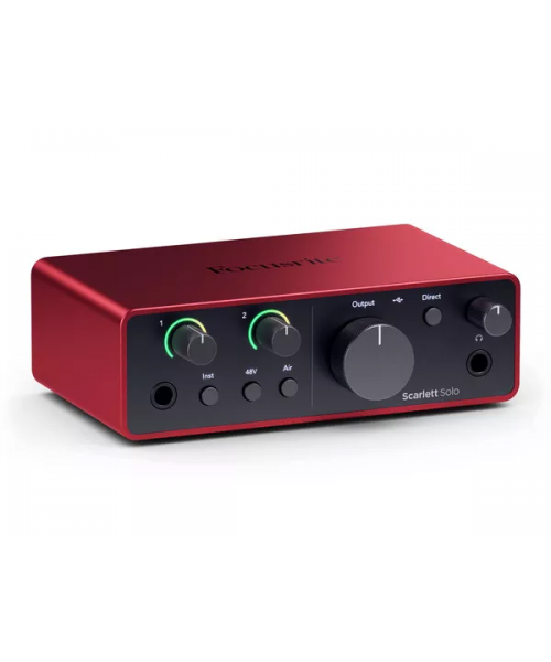 FOCUSRITE SCARLETT SOLO 4TH GEN.