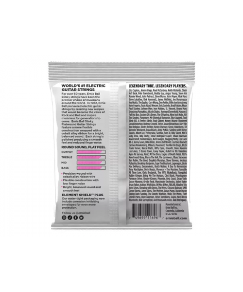 ERNIE BALL 2593 Slinky Flatwound El Guit 9-42