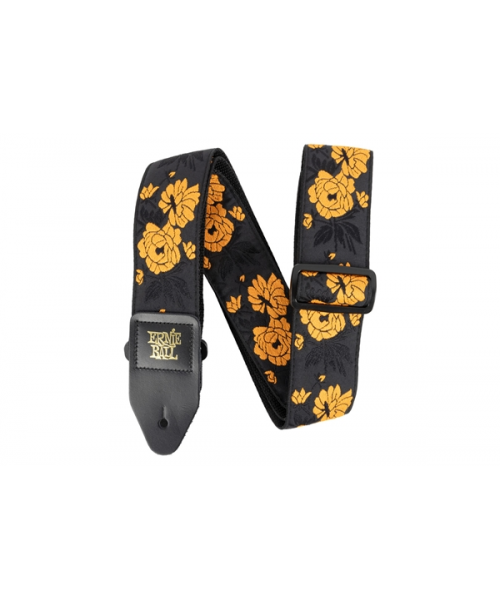 ERNIE BALL 5358 JACQUARD STRAP TANGERINE ROSE