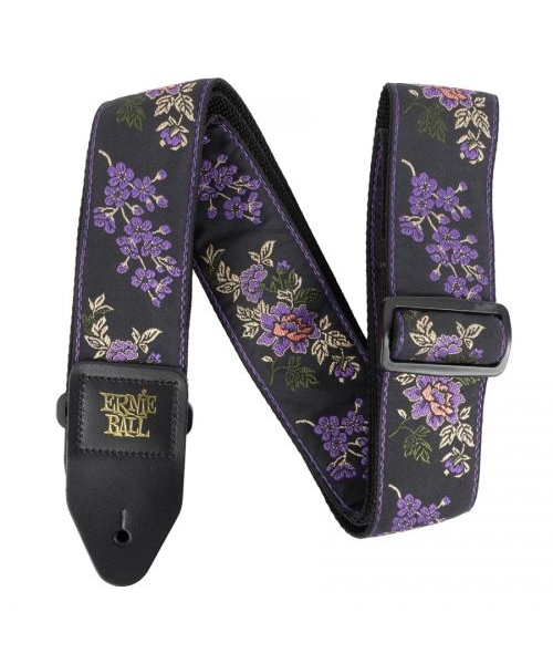 ERNIE BALL 5364 JACQUARD STRAP LAVANDER BLOSSOM