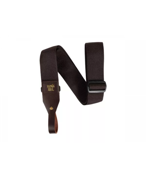 ERNIE BALL 5366 POLYPRO ACOUSTIC GTR STRAP BROWN