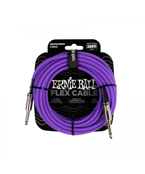 ERNIE BALL 6420 FLEX CABLE PURPLE 6M