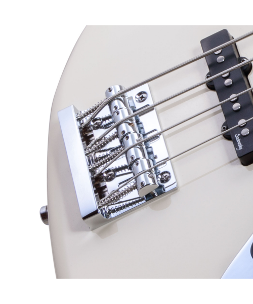 EXPR meterESS 4 Strings P / J Bass 21 Frets Hybrid White