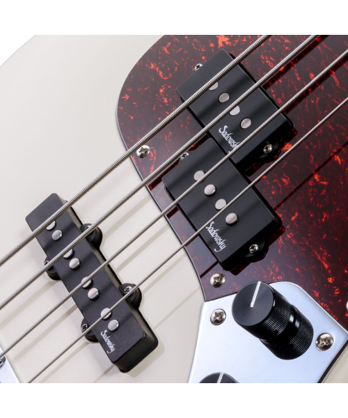 METRO EXPRESS 4 STRINGS P/J BASS 21 FRETS HYBRID WHITE