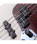 METRO EXPRESS 4 STRINGS P/J BASS 21 FRETS HYBRID WHITE