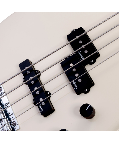 SADOWSKY METROEXPRESS 4 STRINGS P/J BASS 21 FRETS VINTAGE VERDINE WHITE