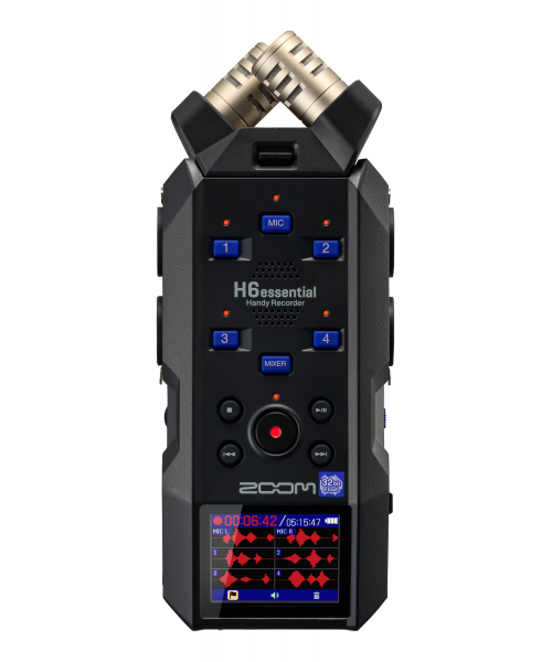 ZOOM H6e - Digital recorder 6 tracks 32 bit floating point