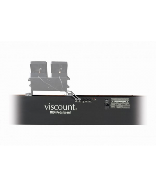 VISCOUNT MIDI pedal board 30 notes straight concave