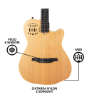 GODIN ACS SA Slim Nylon Cedar Natural SG