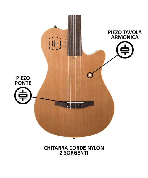 GODIN MultiAc Nylon Encore Grand Concert