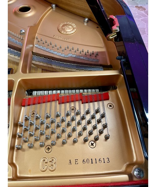 PIANOFORTE MEZZA CODA YAMAHA MOD. C3 NERO LUCIDO