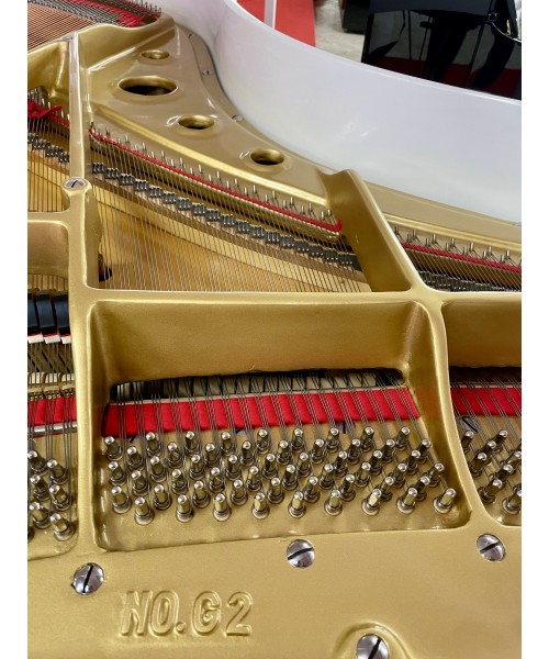 PIANOFORTE MEZZA CODA YAMAHA MOD. G2 BIANCO LUCIDO LIMITED EDITION