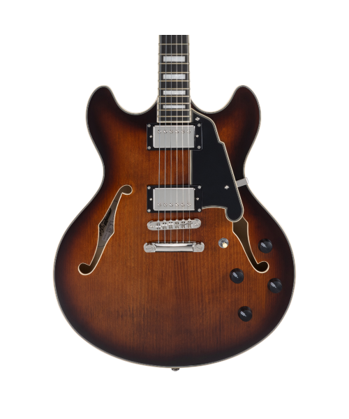 D'ANGELICO Premier DC Brown Burst