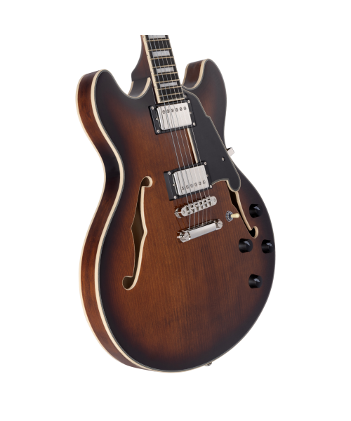 D'ANGELICO Premier DC Brown Burst