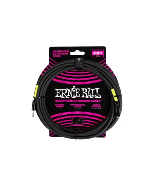 ernie Ball 6425 Prolongs Small TRS headphones 6m