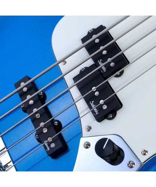 sadowsky metroexpress pj bass 5 21 hybrid ice blue