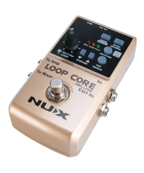 NUX Loop Core Deluxe Bundle - Pedale Looper + Footswitch | Piazzo