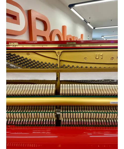 PIANOFORTE VERTICALE YAMAHA U1H ROSSO