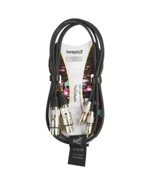 Bespeco cavo rca 1.5m