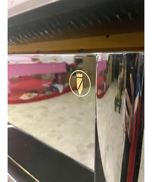 Pianoforte verticale schulze pollmann mod.s132a nero lucido + kit sil