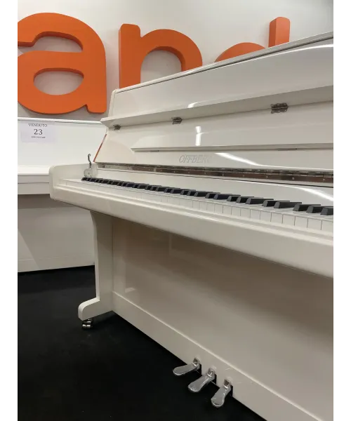 Vertical piano OFFBERG L109T WHITE L.