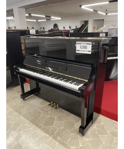 Pianoforte verticale kawai mod. ks2f nero lucido