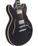 D'angelico premier mini dc black flake
