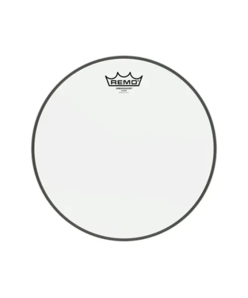 Remo Ba-031-00 Transparent AMBASSADOR leather for Tom / Tampano 12 ''