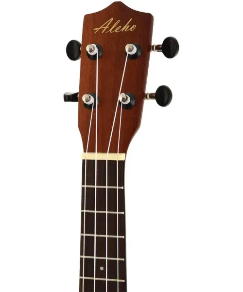 Aleho alh-mc ukulele concerto sapele
