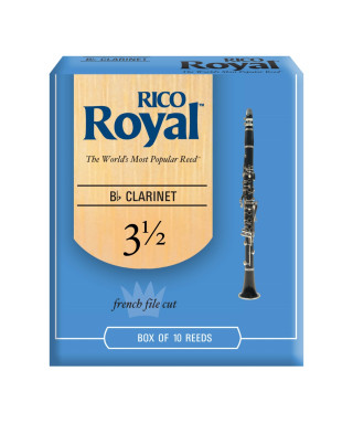 Conf. 10 Reeds RICO RCB 1035 Royal Clarino SIB 3.5