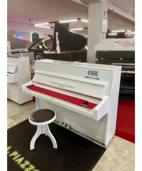 PIANOFORTE VERTICALE OFFBERG BIANCO SATINATO
