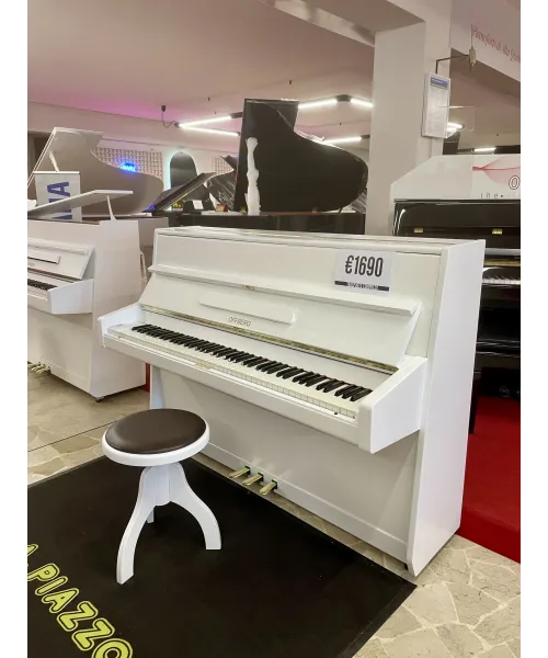 PIANOFORTE VERTICALE OFFBERG BIANCO SATINATO