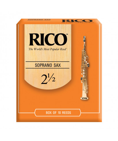 Conf. 10 Reeds RICO RIA1025 SAX Soprano 2.5