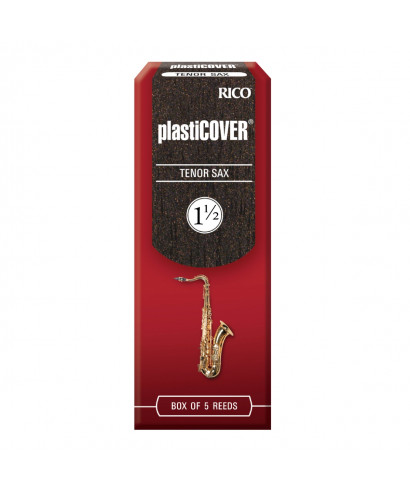 Conf. 5 Reeds RICO Plasticover RRP05TSX150 SAX TENORE 15,