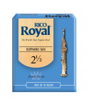 Conf. 10 Reeds RICO RIB1025 Royal Sax Soprano 2.5