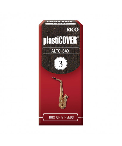 Conf. 5 Reeds RICO RRP05ASX300 Plasticover Sax ALTO 3