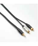 Bespeco RKYMSR150 Jack cable - 2x RCA 1.5 meters