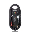 Bespeco AHP600SL jack cable - Jack 90 ° Silent 6 meters