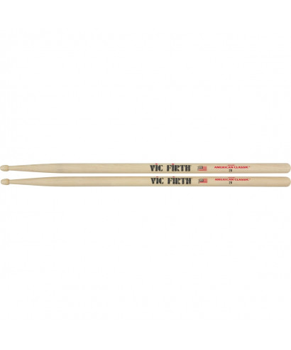 coppia bacchette vic firth 2b punta legno